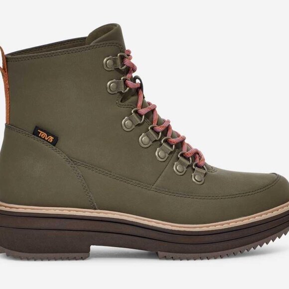 TEVA Women's Midform Boot in Dark Olive - Picture 5 of 7